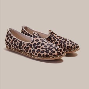 Sabah Leopard Women’s Calfhair Shoes